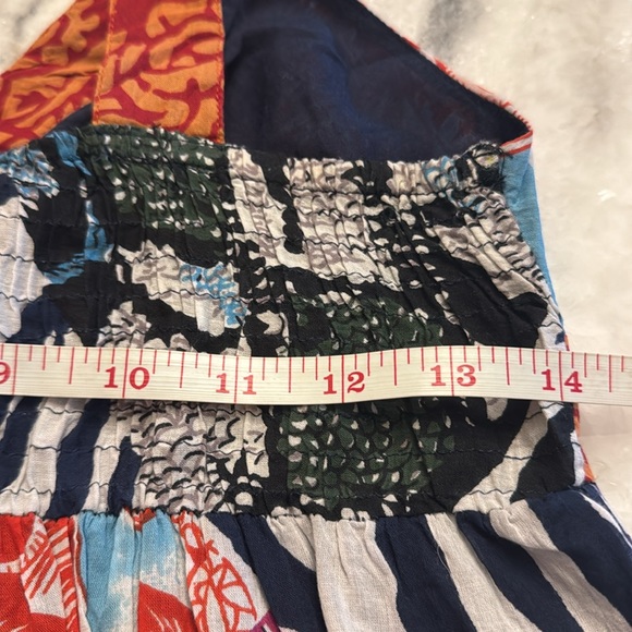 Fire Los Angeles Multi-Color Cotton Above Knee Sun Dress Women's Size medium - Picture 9 of 12